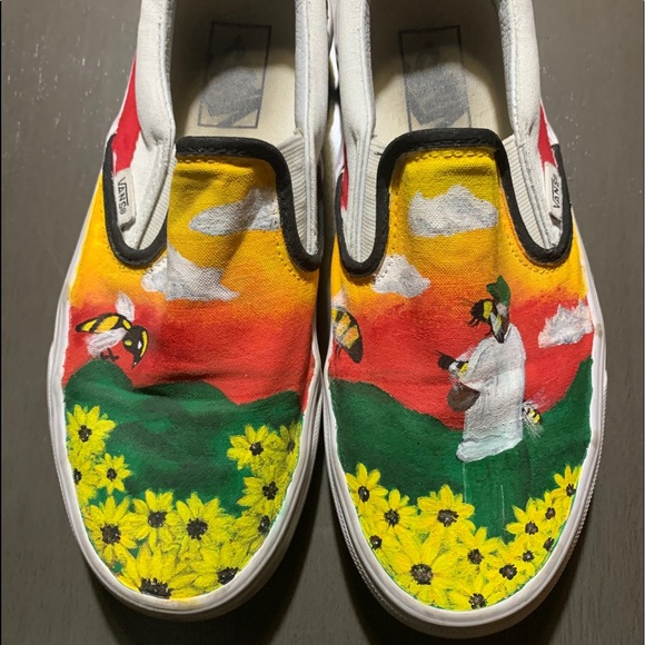tyler the creator custom vans - Picture 1 of 4
